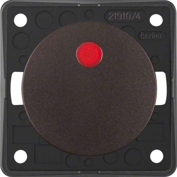 Kontrollschalter 937622531 braun matt Kontrollschalter 937622531 braun matt