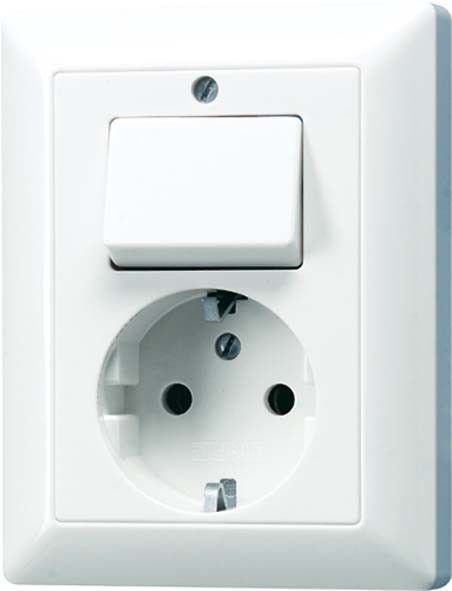 SCHUKO-Steckdose ws AS 5576 U SCHUKO-Steckdose ws AS 5576 U