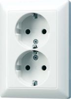 SCHUKO-Steckdose ws AS 5020 U