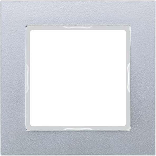 Rahmen 1-fach AC 581 AL aluminium