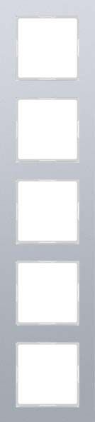 Rahmen 5-fach AC 585 AL aluminium