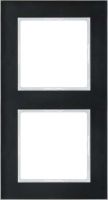 Glasrahmen 2-fach AC 582 GL SW schwarz