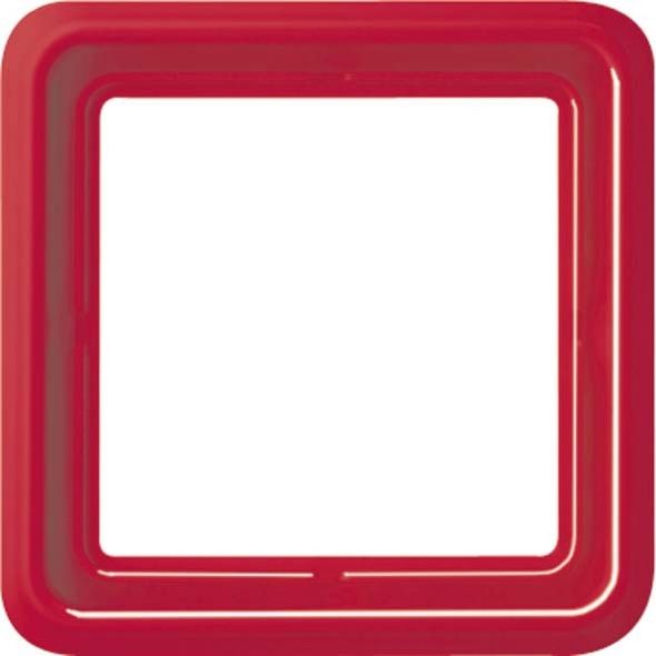 Rahmen 1-fach rot CD 581 WU RT Rahmen 1-fach rot CD 581 WU RT