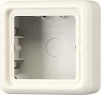 AP-Kappe 1-fach ws CD 581 A W