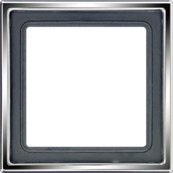 Rahmen 1-fach gl.chr GCR 2981 Rahmen 1-fach gl.chr GCR 2981