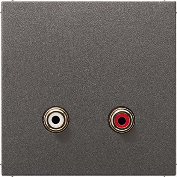 Multimediadose Cinch Audio MA AL 1021 AN anthrazit Multimediadose Cinch Audio MA AL 1021 AN anthrazit