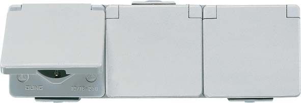SCHUKO-Steckdose 3-fach 623 W SCHUKO-Steckdose 3-fach 623 W