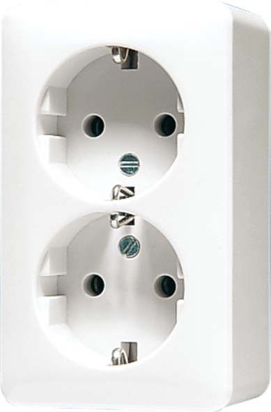 SCHUKO-Steckdose 2-fach 6020 KIA WW SCHUKO-Steckdose 2-fach 6020 KIA WW