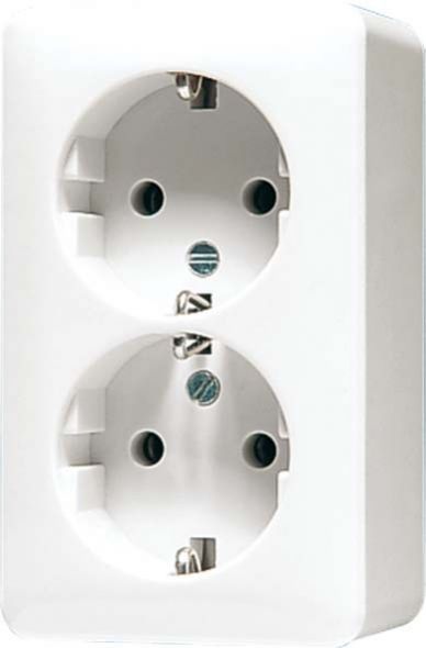 SCHUKO-Steckdose 2-fach 6020 KIA WW SCHUKO-Steckdose 2-fach 6020 KIA WW