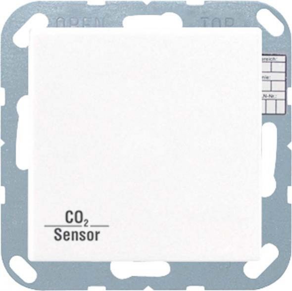 KNX CO2-Sensor RT-Regler CO2 A 2178 WW alpinweiß KNX CO2-Sensor RT-Regler CO2 A 2178 WW alpinweiß