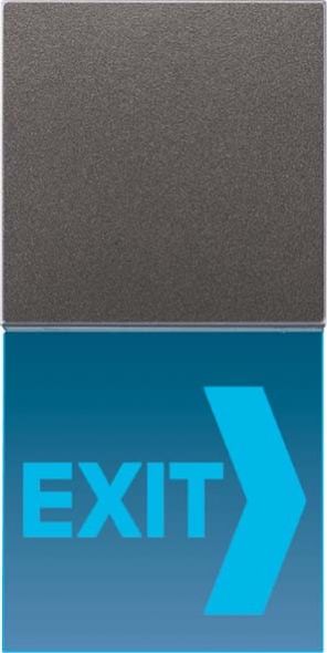 LED-Exit AL 2539 N71 AN RGB anthrazit LED-Exit AL 2539 N71 AN RGB anthrazit