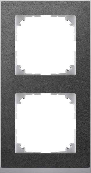 Decor-Rahmen 2-fach Schiefer Decor-Rahmen 2-fach Schiefer