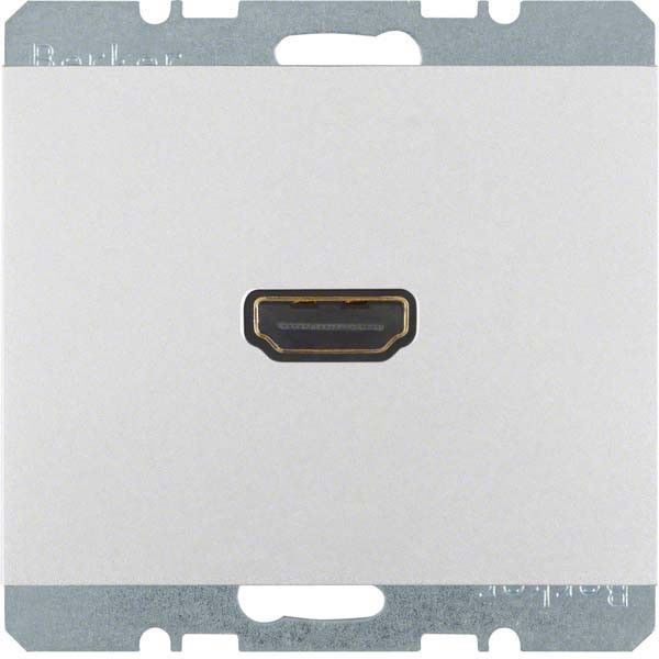 Steckdose HD 3315437003 alu matt lackiert Steckdose HD 3315437003 alu matt lackiert