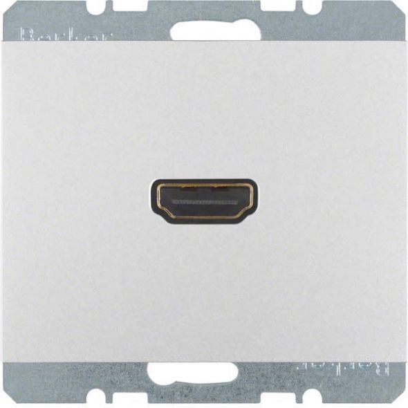 Steckdose HD 3315437003 alu matt lackiert Steckdose HD 3315437003 alu matt lackiert