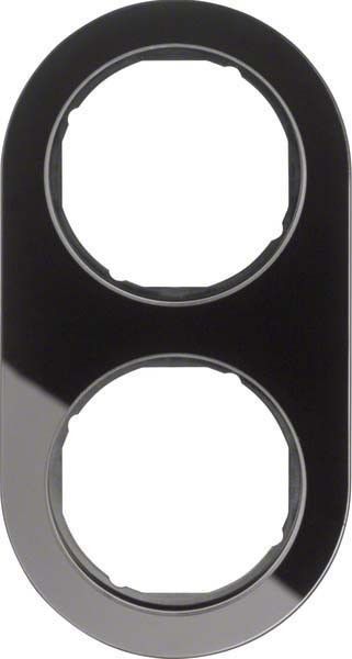 Rahmen 2-fach 10122016 Glas schwarz Rahmen 2-fach 10122016 Glas schwarz