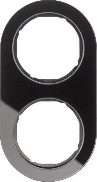Rahmen 2-fach 10122016 Glas schwarz Rahmen 2-fach 10122016 Glas schwarz