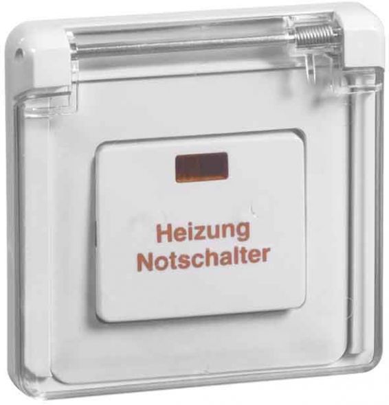 Heizung-Notschalter ws D 81.512 V K HN Heizung-Notschalter ws D 81.512 V K HN