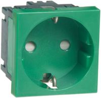 SCHUKO-EB-Steckd.1-fach gn D 6211.42 EMS SI