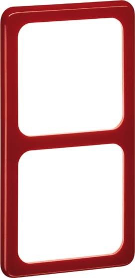 Rahmen 2-fach rt D 80.672 ROT Rahmen 2-fach rt D 80.672 ROT