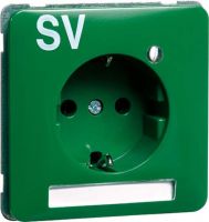 SCHUKO-Steckdose gn D80.6511.42LED/4NASV