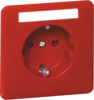 SCHUKO-Steckdose rt D 80.6511 NA ROT