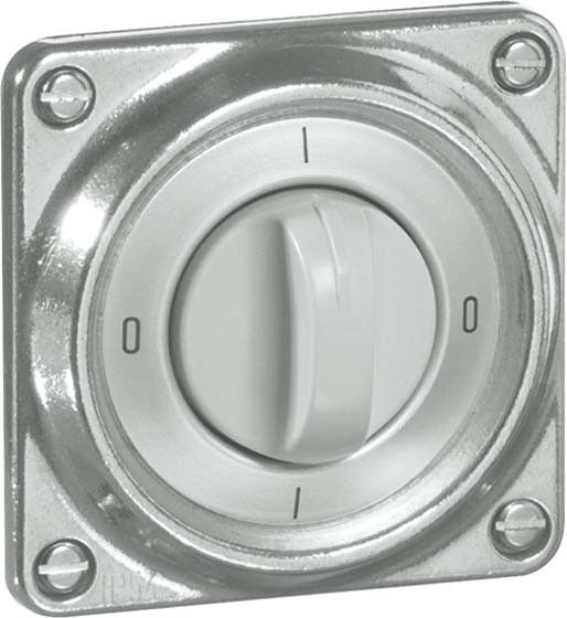 Drehschalter alu guss D 336.69 AGU WE Drehschalter alu guss D 336.69 AGU WE