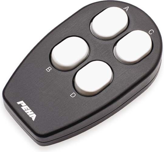 Mini-Handsender sw/gr D 450 FU-HS4 Mini-Handsender sw/gr D 450 FU-HS4