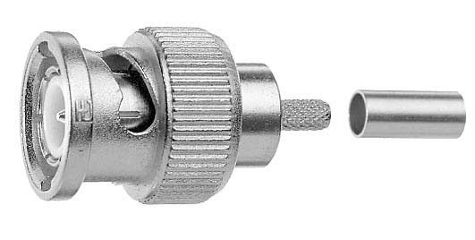 BNC-Kabelstecker CR/CR G13 J01002A1350