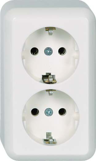 Schuko Doppelsteckdose rw 395404 Schuko Doppelsteckdose rw 395404