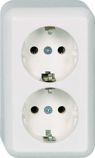 Schuko Doppelsteckdose rw 395404 Schuko Doppelsteckdose rw 395404