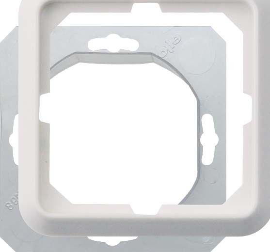 Rahmen 1 fach Fashion IP44 rw 224144 Rahmen 1 fach Fashion IP44 rw 224144