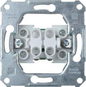 Doppeltaster Schraubklemme  122510 UP-Einsatz