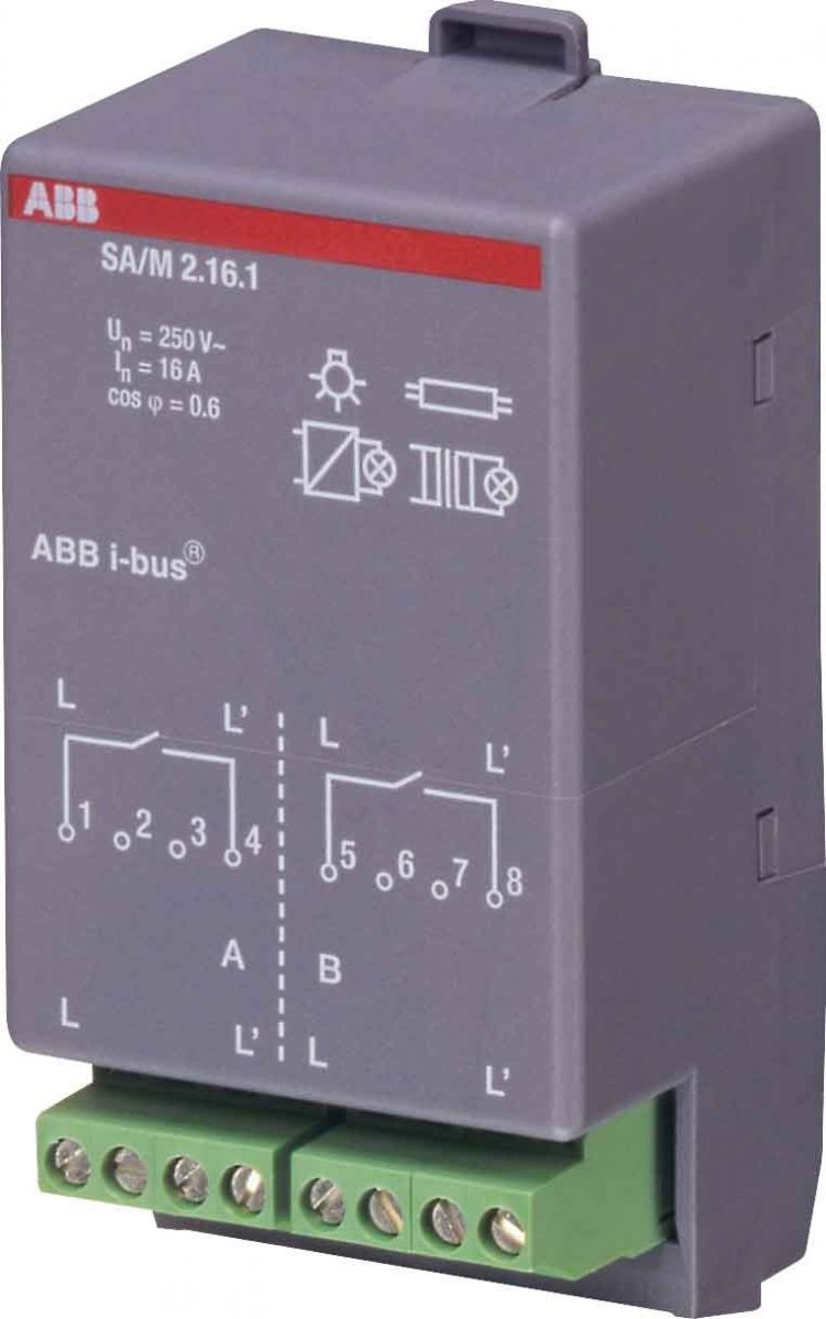 Schaltaktormodul SA/M 2.16.1 Schaltaktormodul SA/M 2.16.1