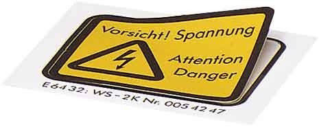Warnschild WS-4K Warnschild WS-4K
