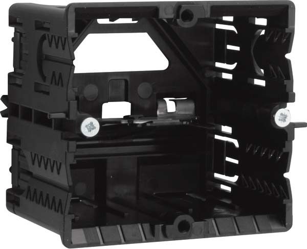 Geräteeinbaudose GLS5500 C-Profil HxB 55x65 schw Geräteeinbaudose GLS5500 C-Profil HxB 55x65 schw