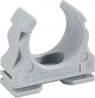 Kunststoffklemmschelle clipfix 50mm grau
