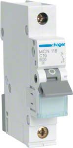 Leitungsschutzschalter MCN116 C-16A 1pol Leitungsschutzschalter MCN116 C-16A 1pol