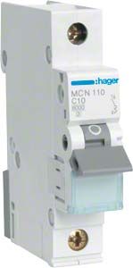 Leitungsschutzschalter MCN110 C-10A 1pol Leitungsschutzschalter MCN110 C-10A 1pol
