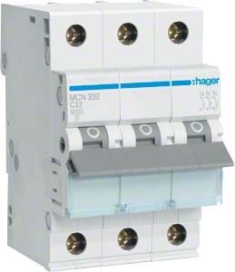 Leitungsschutzschalter MCN332 C-32A 3pol Leitungsschutzschalter MCN332 C-32A 3pol