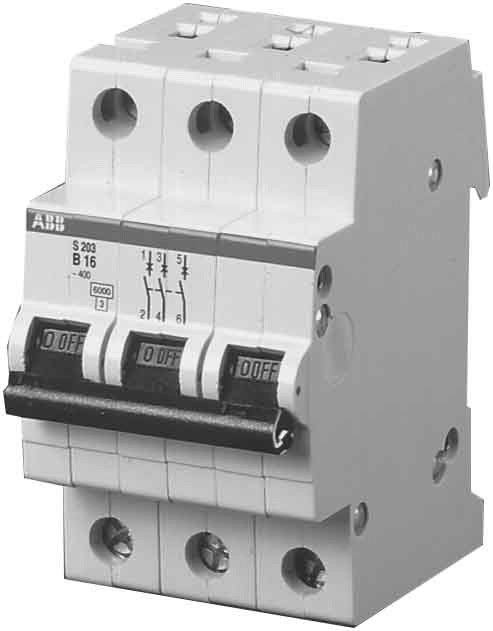 Sicherungsautomat S 203-B 6
