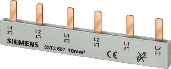 Sammelschiene 5ST3608 für 6 FI/LS 1P+N Sammelschiene 5ST3608 für 6 FI/LS 1P+N