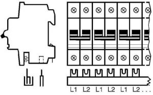Sammelschienenblock SZ-PSB 54 N