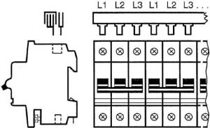 Phasenschienenblock SZ-PSB-130N
