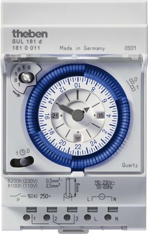 Schaltuhr SUL 181 d Schaltuhr SUL 181 d