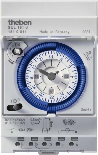 Schaltuhr SUL 181 d Schaltuhr SUL 181 d