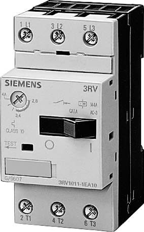 3RV1011-1CA10 Leistungsschalter BGR. S00 3RV1011-1CA10 Leistungsschalter BGR. S00