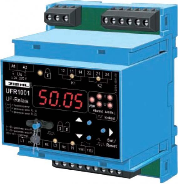 Spannungs-/Frequenzrelais UFR 1001E Spannungs-/Frequenzrelais UFR 1001E