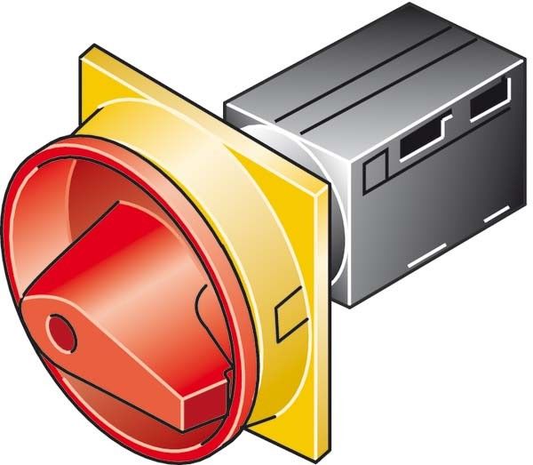Hauptschalter/Not-Aus TM-1-8291/E/SVB Hauptschalter/Not-Aus TM-1-8291/E/SVB