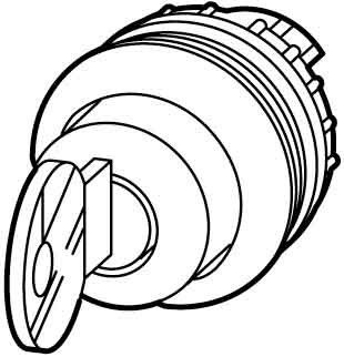 Schlüsseltaste (MS1) M22-WS3 Schlüsseltaste (MS1) M22-WS3