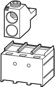 Tunnelklemme 4p. NZM3-4-XKA2 Tunnelklemme 4p. NZM3-4-XKA2